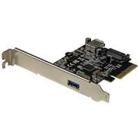 2-port Usb 3.1 (10gbps) Card - Usb-a 1x External 1x Internal - Pcie