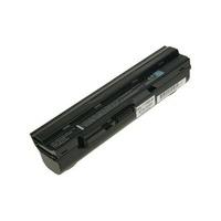 2-Power Compatible MSI Wind U100 Laptop Battery Pack 11.1V 6600mAh - Black Replaces Original Part Number BTY-S11