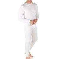 2 Pack Mens Winter Base Layer Thermal Long Sleeve T Shirt Vest Winter Underwear