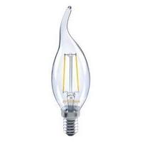 2 watt e14 filament led flame tip candle