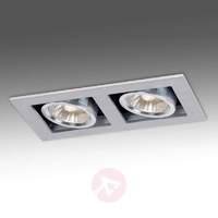 2-bulb HV Chimney recessed light