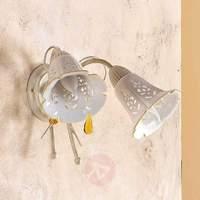 2-bulb GOCCE wall light