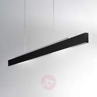 2-sided lighting LED hanging light Tratto, black