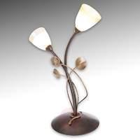 2 bulb magdalena table lamp