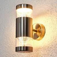 2-bulb LED outdoor wall lamp Lanea