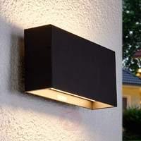 2 light led outdoor wall light elies