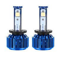 2 Pcs 30W 3000LM D2 D4 D2S D4S LED Headlight Super Bright CREE COB Chip 5000K Light yellow 6000K White Headlamp Kit