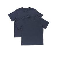 2 Pack Unisex Pure Cotton T-Shirts