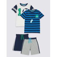 2 Pack Short Pyjamas (9 Months - 8 Years)