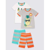 2 Pack Short Pyjamas (9 Months - 8 Years)