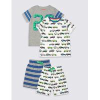 2 Pack Short Pyjamas (9 Months - 8 Years)