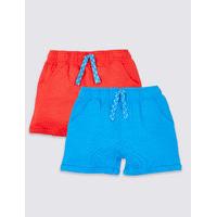 2 Pack Pure Cotton Shorts
