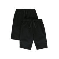2 Pack Boys\' Cotton Rich Sweat Shorts