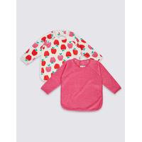 2 Pack Assorted Feeding Bibs