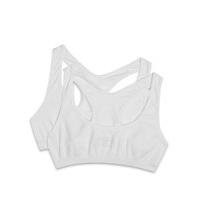 2 pack seamfree crop tops 9 16 years