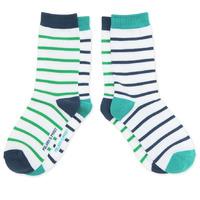 2 Pack Kids Socks - Blue quality kids boys girls