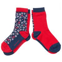 2 Pack Floral Socks - Blue quality kids boys girls