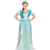 2-3 Years Blue Girls Snow Princess Costume
