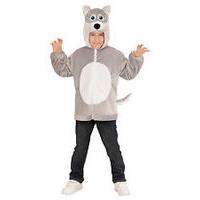 2 3 years grey childrens wolf costume