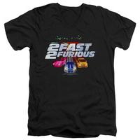 2 Fast 2 Furious - Logo V-Neck