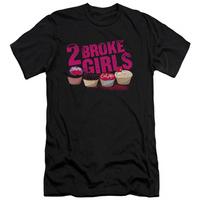 2 broke girls cupcakes slim fit