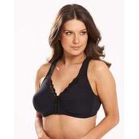 2 Pack Sarah FrontFastening Wht/Blk Bras