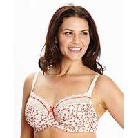 2 Pack Balcony Wired Print/Pink Bras