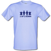 2 up 2 down male t shirt