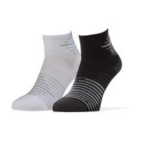 2 pack dri fit lightweight quarter training socks