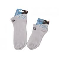 2 Pairs Of White Trainer Socks