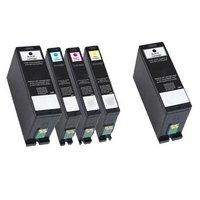 2 x Black Dell 592-11812 (Series 33) and 1 x Colour Set Dell 592-11813/5 (Series 33) (Remanufactured Ink)