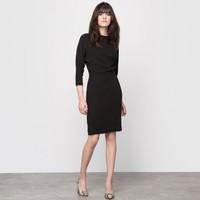 2 in 1 milano knit midi dress