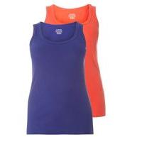 2 pack orange and purple vest bright multi