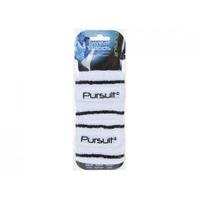 2 Pack Of Pursuit 100% Cotton Wrist Sweat Bands