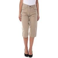 2 Special GR_52347 women\'s Cropped trousers in BEIGE