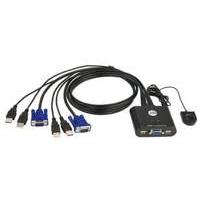 2-port Usb Inline Cabled Kvm Switch