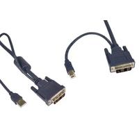 2-Port KVM With Audio Function C/W Moulded Cable