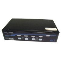 2 port ps2 kvm switch with 2x usb moulded leads