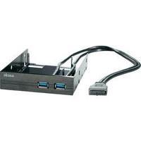 2 ports USB 2.0 front panel slide-in + SSD & HDD adapter Akasa