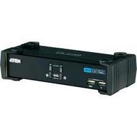 2 ports KVM changeover switch DVI USB 1920 x 1200 pix CS1762A-AT-G ATEN