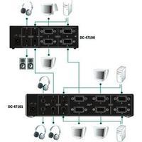 2 ports KVM matrix switcher VGA USB 1920 x 1440 pix DC-47100 Digitus