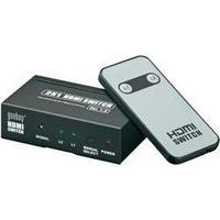 2 ports HDMI switch Goobay AVS 43-2 2011 + remote control, 3D playback mode 1920 x 1080 Full HD