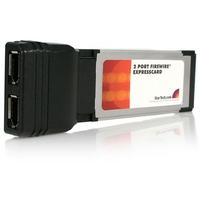 2 Port ExpressCard 1394a FireWire Laptop Adapter Card