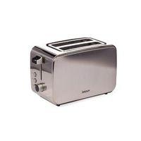 2 slice stainless steel toaster brushpolish