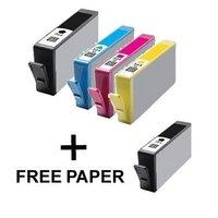 2 x HP 364XL Black and 1 x Colour Set Remanufactured Cartridges + 1 Free Paper