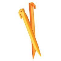 20cm plastic tent pegs 5 pack