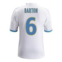 2013-14 Marseille Home Shirt (Barton 6)