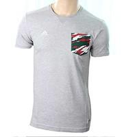 2015 2016 ac milan adidas sf tee grey