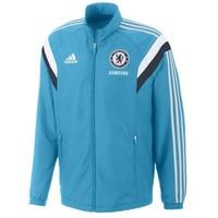 2014 15 chelsea adidas presentation jacket blue