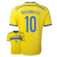 2014 15 sweden home shirt ibrahimovic 10 kids